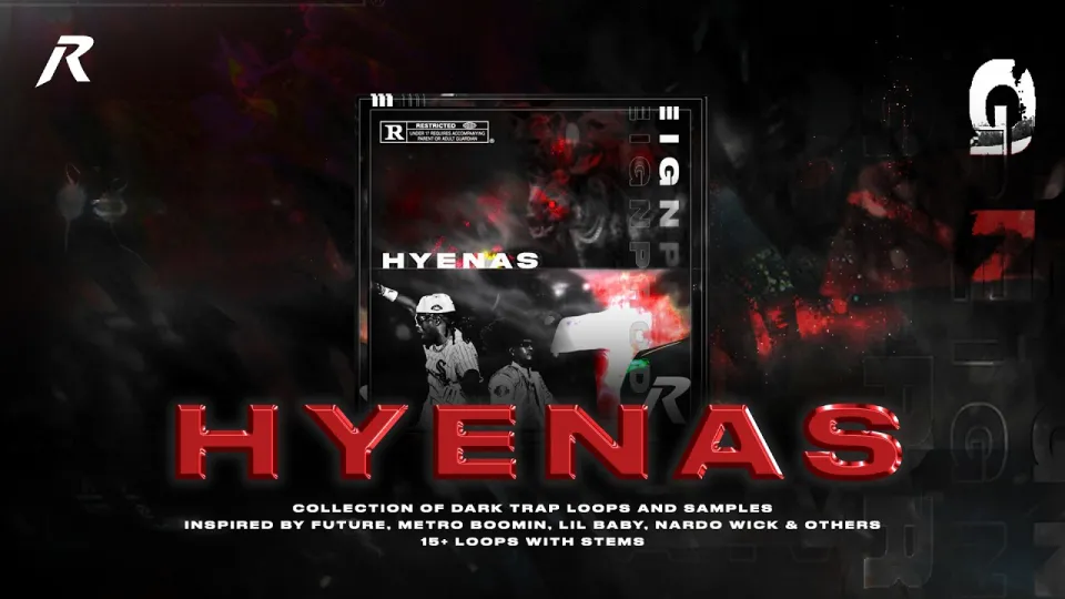 FREE [15+] Dark Trap Loop Kit Sample Pack 2026 - "HYENAS" Future Loop Kit Metro Boomin